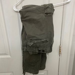 American eagle cargo pants slim flex fit.